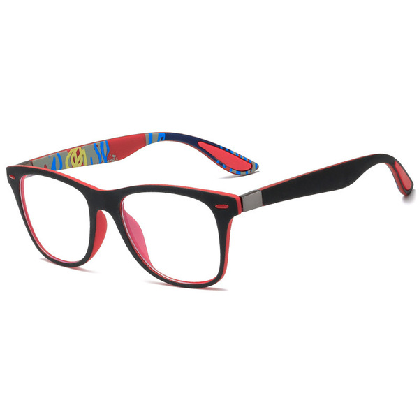 2025 new anti-blue light glasses retro personalized square frame…
