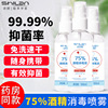 Long Poem Disposable Antibacterial alcohol Spray Portable 75% Ethanol fresh disinfect Spray OEM On behalf of