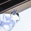 Import one size ring, platinum 950 sample