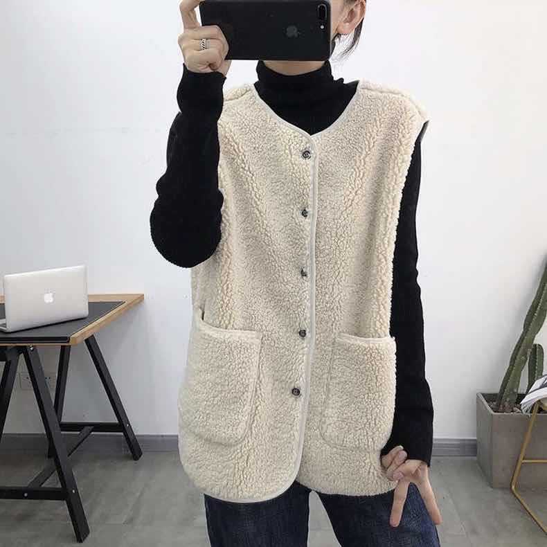 Gilet femme en Fausse laine - Ref 3434661 Image 21