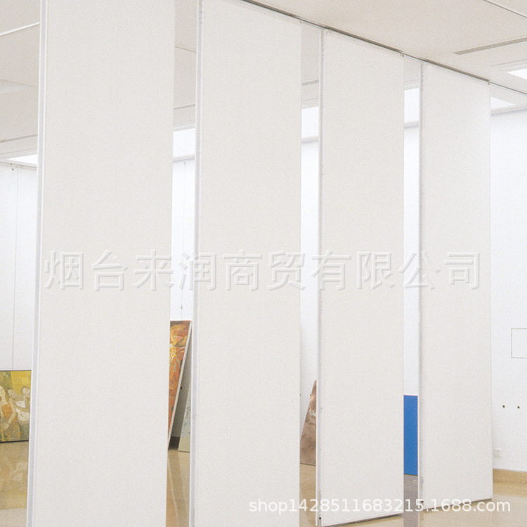 美术馆活动屏风展板书画画展可挂画屏风可推拉屏风展架展板墙|ru