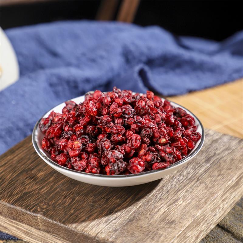 Wu Wei Zi (Schisandra chinensis) — Dried Whole Berries, 500g Food Herb for Tea & Soup specifications
