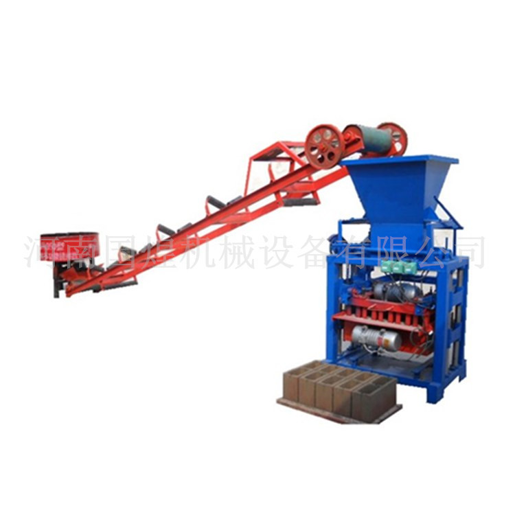 4-35型水泥砖机 小型加工项目空心砖机 水泥砖制砖机线