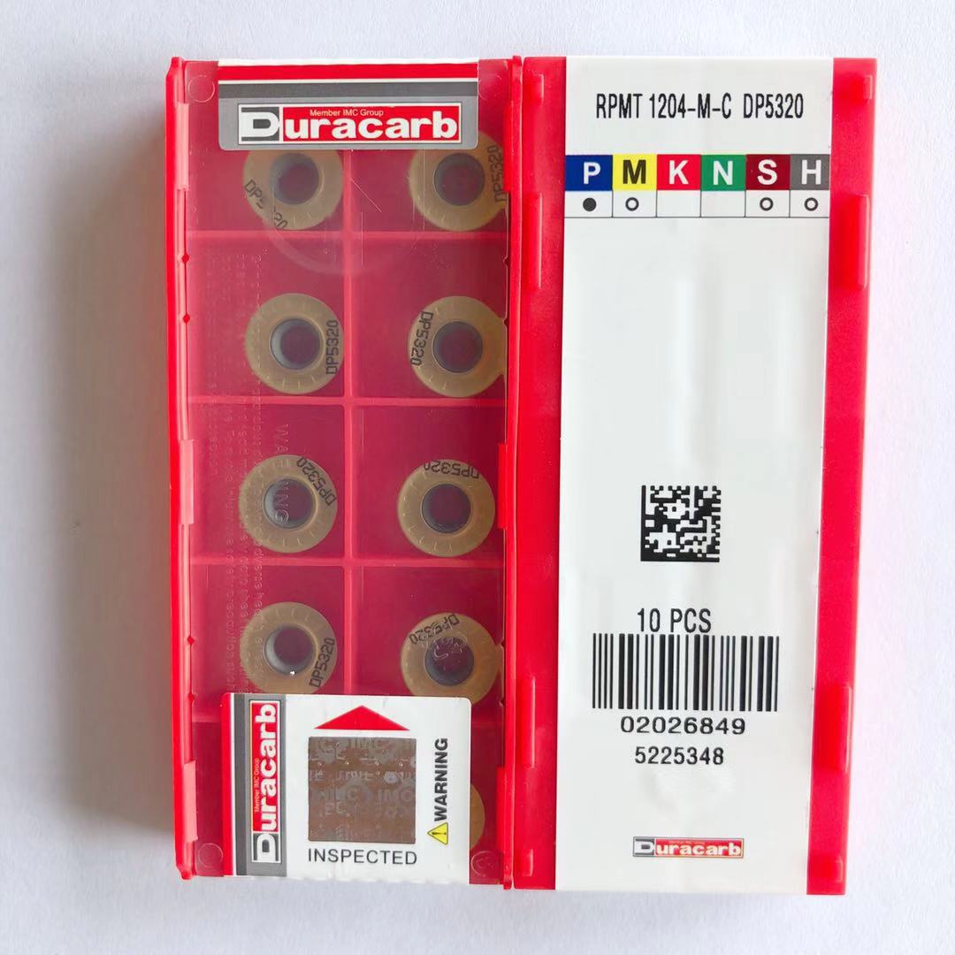 特固克 杜龙卡浦数控铣刀片 RPMT1204-M-C DP5320现货
