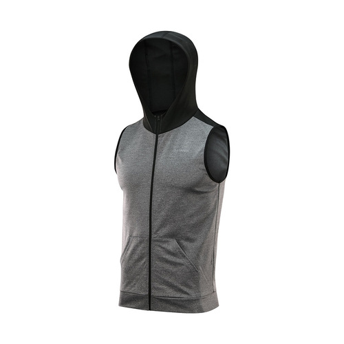 Quick-dry, high-stretch, tight-fitting, loose-fitting fitness clothing basketball training t-shirt wide shoulder sleeveless baseless backless vest jacket summary