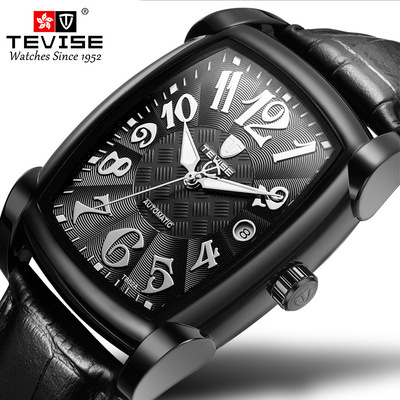 瑞士TEVISE特威斯时尚手表外贸多功能商务防水全自动机械男士手表|ms