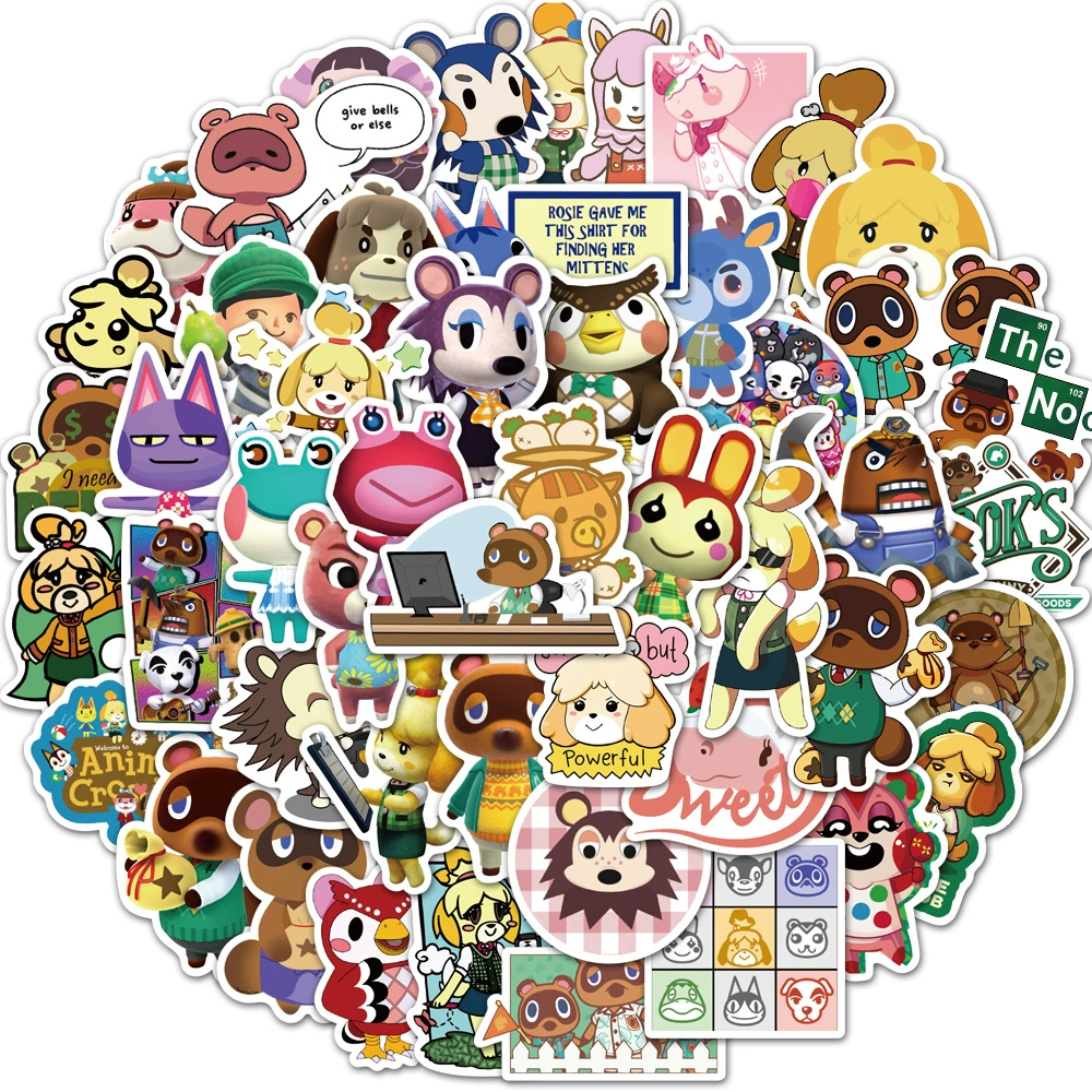 Cartoon suitcase, helmet, decorations, stickers, Amazon
