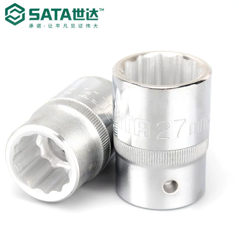 Shida Tool 19mm series 12 corner plum blossom sleeve head spiny wheel wrench attachment sleeve head 16602