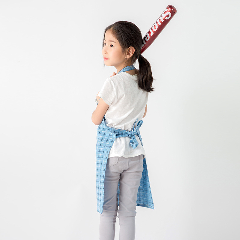 Delantal DE LOS NIÑOS creativos arte pintura ropa personalizada actividad de los niños ropa regalo cocina delantal impresión imagen