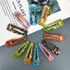 Acrylic hairgrip, bangs, hairpins, hair accessory, wholesale, suitable for import