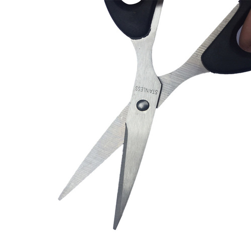 Stationery scissors office home kitchen sewing paper scissors large and small stainless steel handmade art knife scissors