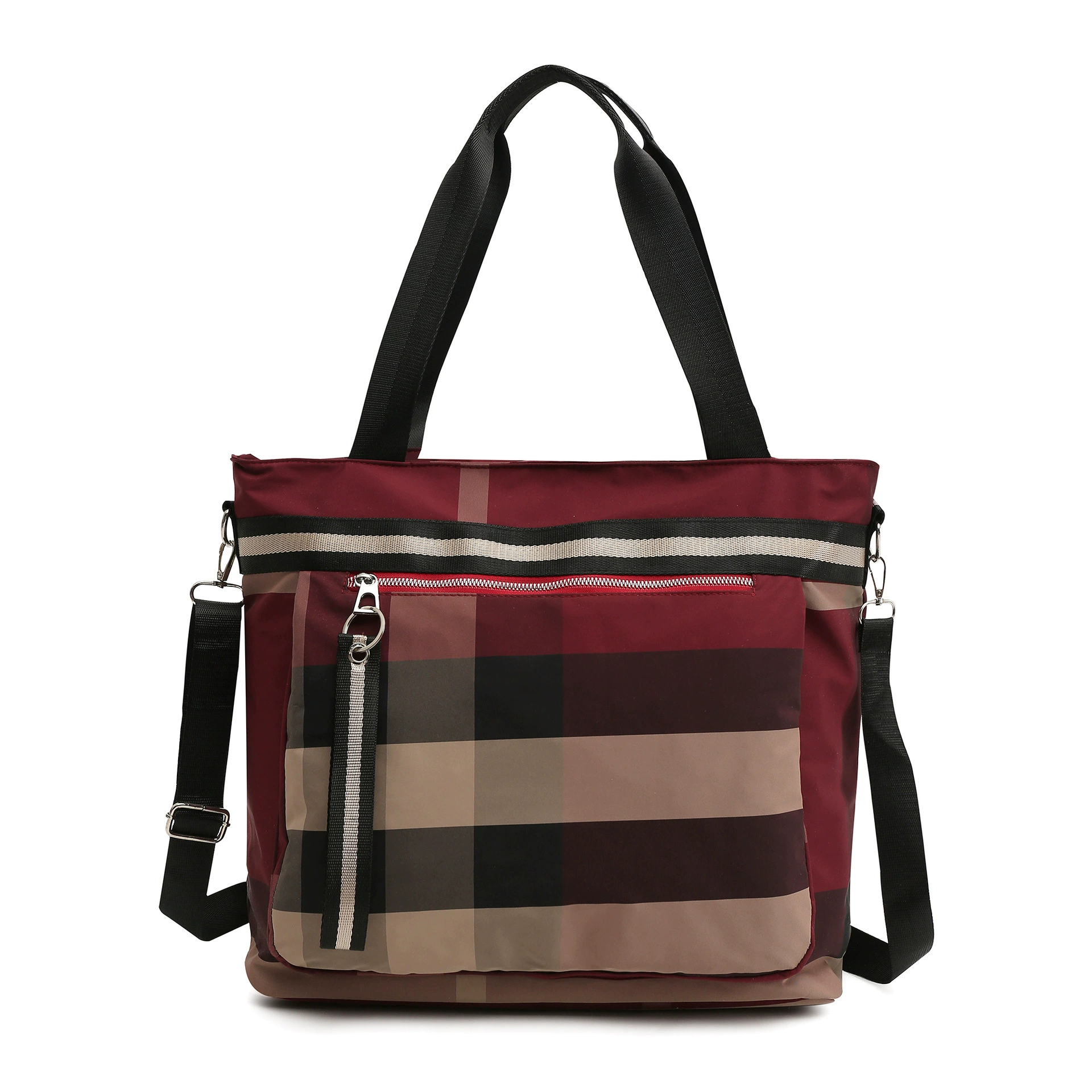 Nylon capacious one-shoulder bag, universal bag strap, oxford cloth