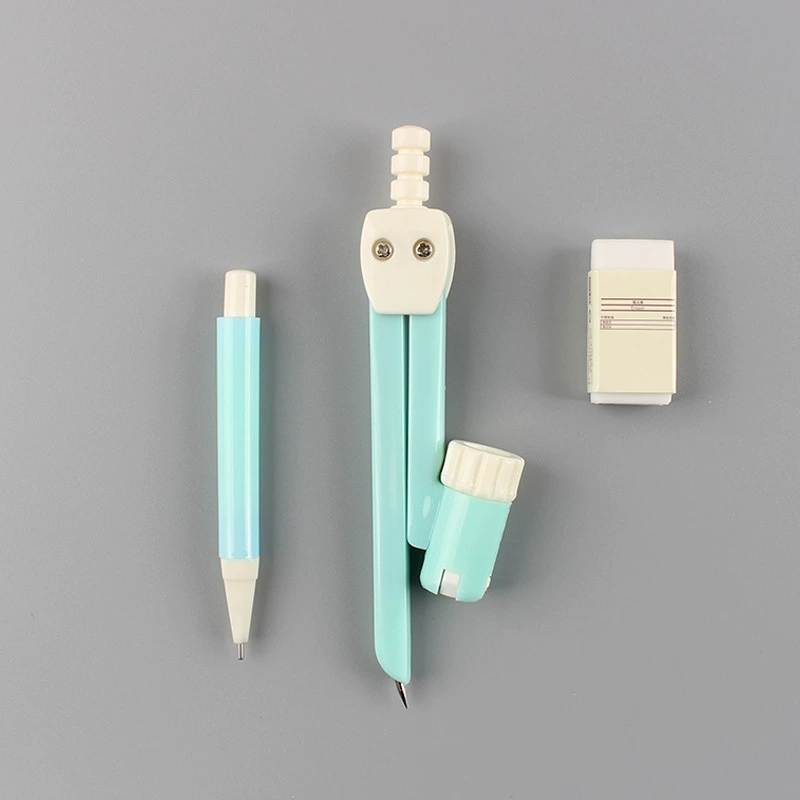 Fresh automatic set, transparent plastic Japanese eraser