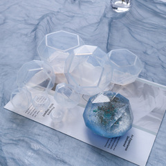 DIY Crystal Resin 9 Different Specifications Diamond Silicone Molds No Sanding High Mirror Surface Decorations and Ornaments