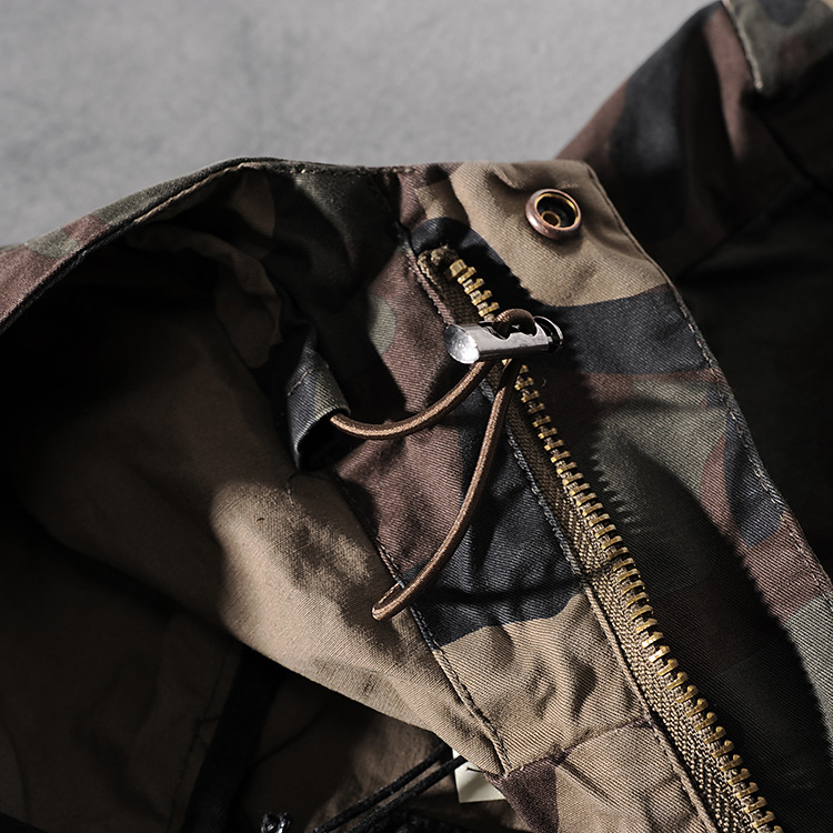 A48 autumn and winter new foreign trade original single-base solid color camouflage hooded young men's windcoat jacket jacket 0104 41 A48 autumn and winter new foreign trade original single-base solid color camouflage hooded young men's windcoat jacket jacket 0104 41