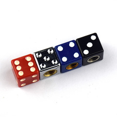 Dice, sieve, die, valve cap, colored valve cover, valve cover, tire cap, car modification valve cap