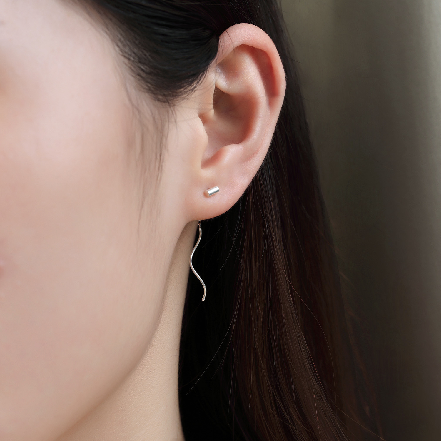 4g Weight 925 Sterling Silver Ear Needle Material Ear line Classification 1 Pair Quantity Holiday, Daily Occasion 925 Sterling Silver Material Geometric, Star, Heart Shape Pattern Women's Gender Casual, Simple Style Style 1 Pair 925 Sterling Silver Geometric Star Heart Shape Ear Line 24