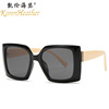 Fashionable brand sunglasses, trend glasses solar-powered, city style, European style, wholesale