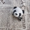 Scenic area gift panda hair hoop hair pinch hair rope is funny and sells cute wide -edge velvet