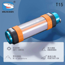 微笑鲨 跨境户外野营灯 多功能防水户外帐篷灯便携式带驱蚊野营灯