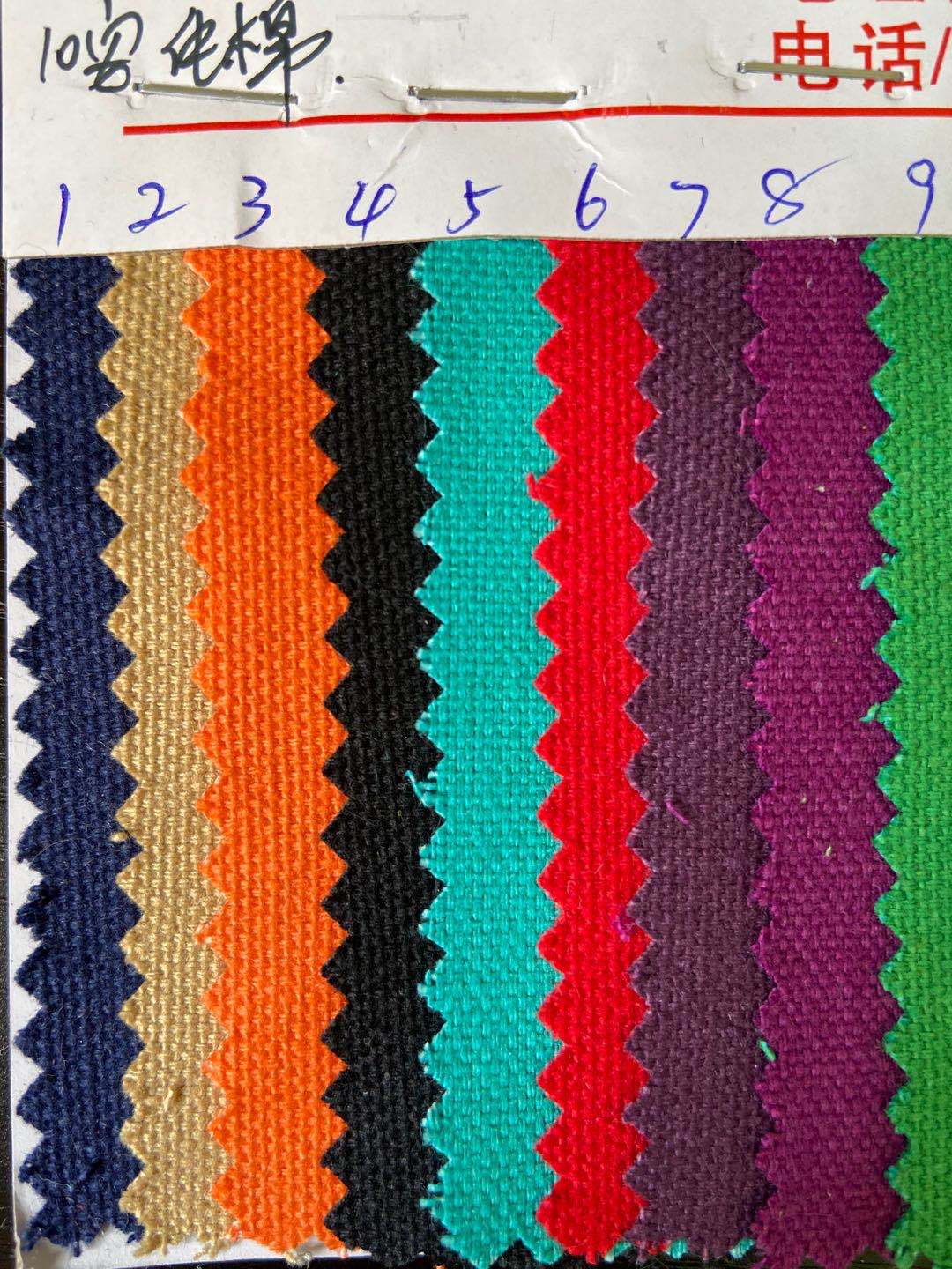10 anchun tela de lona de algodón zapatos y sombreros bolsas de lona bolso sofá tela de algodón en stock suministro