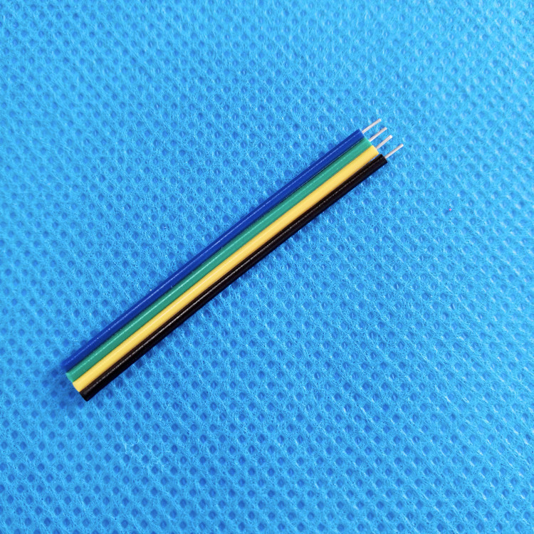 ����ֱ�� 7оͭ˿30�� ���̻ƺڲ��� 4P���������߲ļӹ� 0.8�⾶