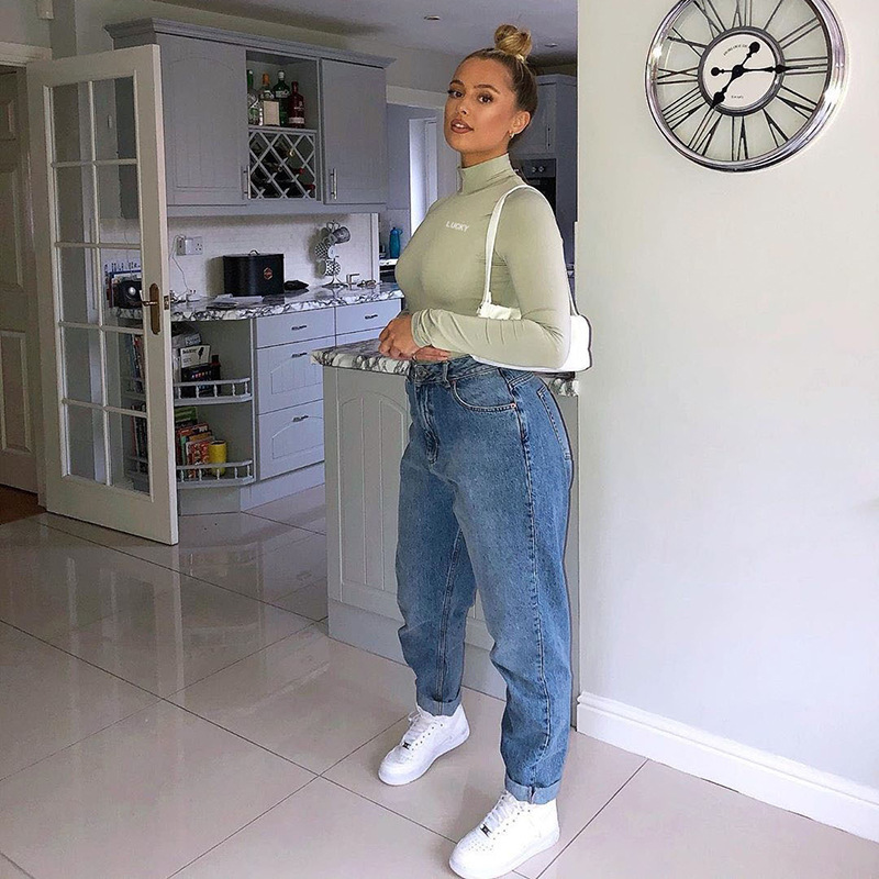 Title 13, Tuta a collo alto, vestibilità slim, stampa con...