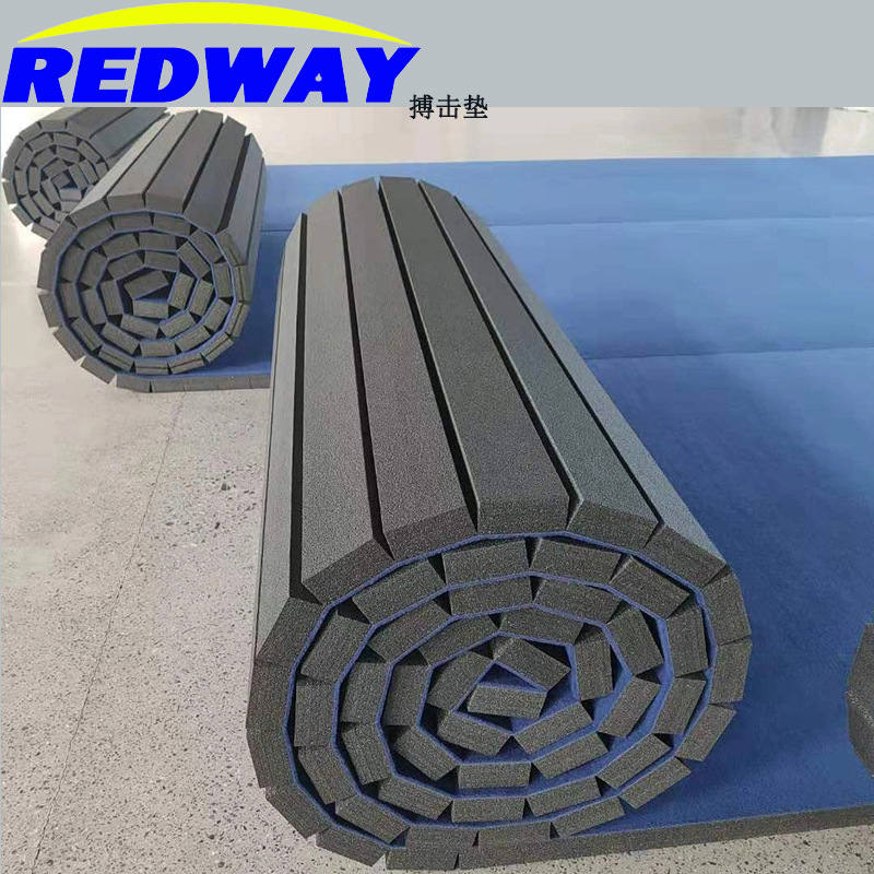 Fighting roll mat taekwondo martial arts roll mat gymnastics cheerleading roll mat Sports roll mat manufacturer