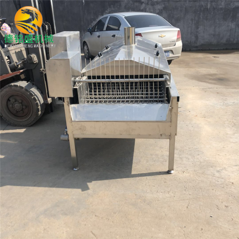 沂水全自动早餐油条油炸机厂家 机械自动翻面油条油炸机