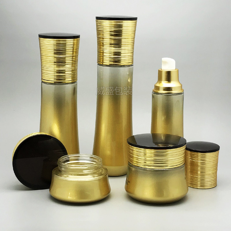 现货供应化妆品包装玻璃瓶 化妆品包材 高档化妆品瓶 膏霜瓶