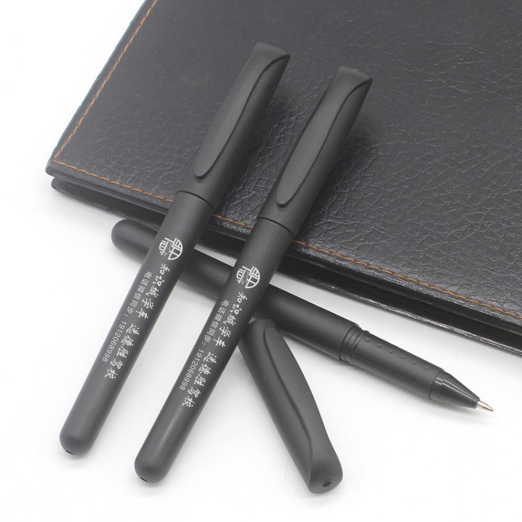 廠家批發廣告筆 中性筆定制塑料簽字筆碳素筆辦公室水筆 空筆杆