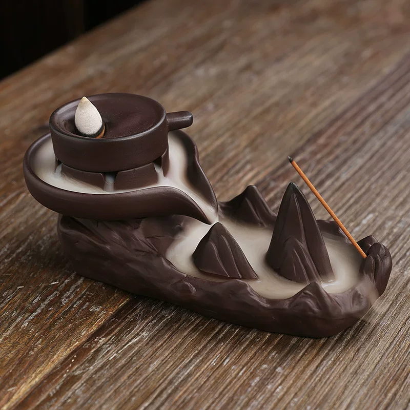 (Cross-border trading), creative Incense burner, "Mountain cloud" tea, genuine accessory