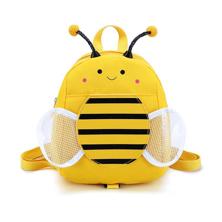 Cartoon little honey bee anti-lost children's books Kindergarten, pre-school, men, baby, baby, print logo text