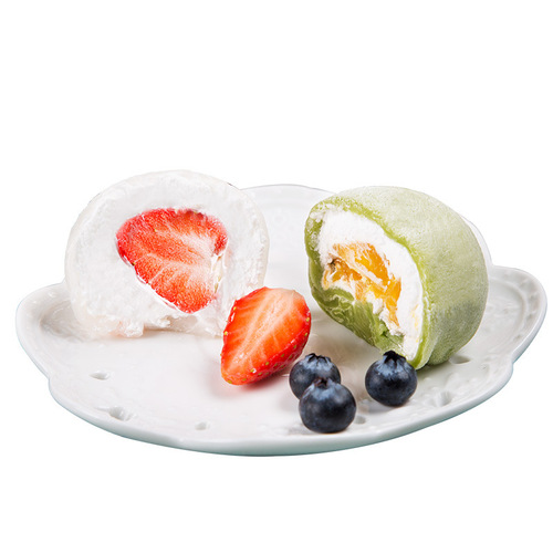 Xuemei Niang material Xuemei Niang skin pre-mixed powder Snow Fatty raw material for snack ingredients no steaming 300g*64 boxes/box