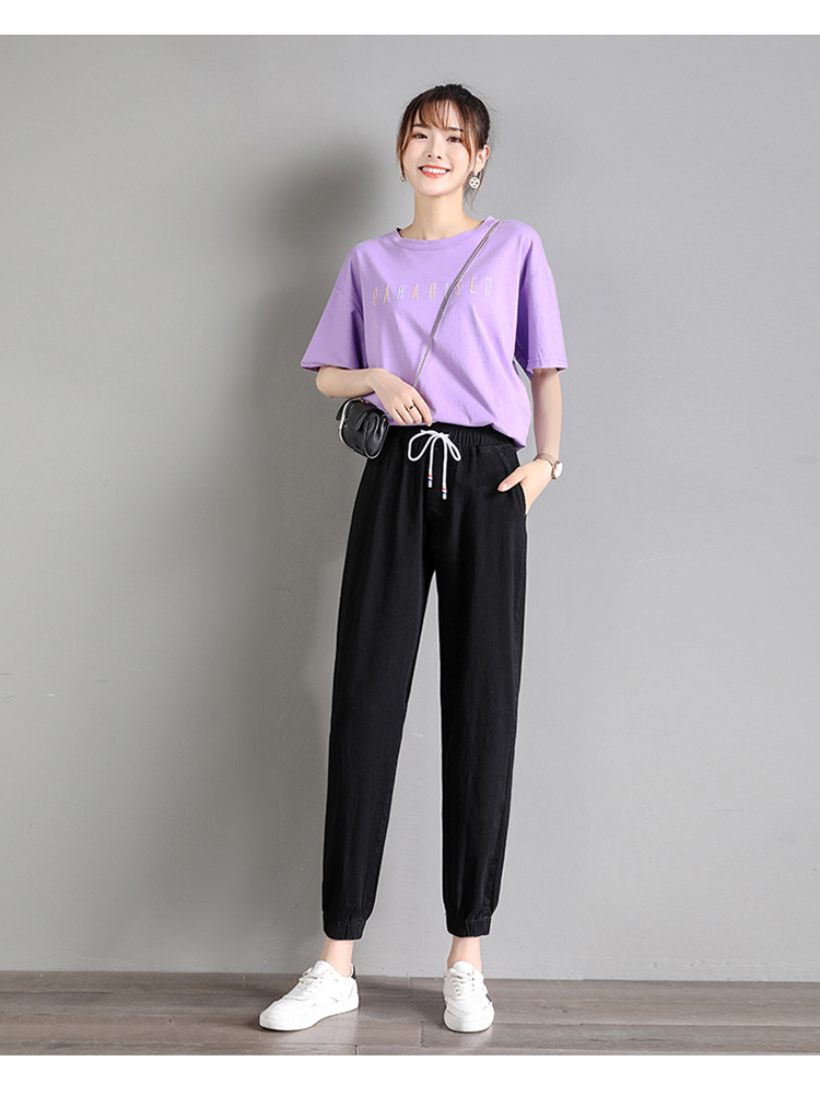 Pantalon léger femme en cow-boy - Ref 3430176 Image 35