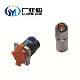 厂家供应GYD防水信号RJ45网口防尘连接器 网线转接头信号插头批发