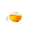 Japanese -style matte glaze Chaozhou bowl quality color glaze dish house set suit ceramic tableware rice bowl salad bowl