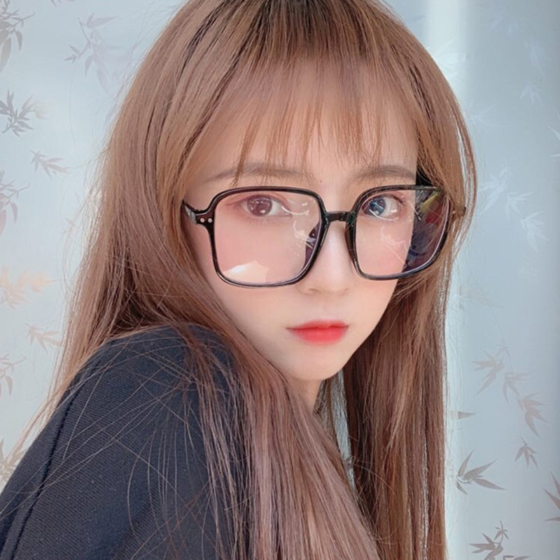 新款 平光镜女大框复古眼镜架防蓝光镜手机护目镜眼镜架 批发