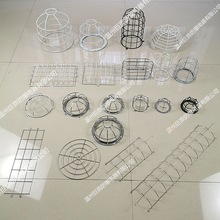 灯泡保护防护罩车间照明灯信号灯灯铁丝网罩厂房灯防撞网防爆灯罩
