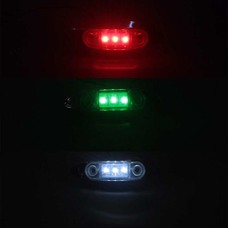 FUENTE fabricante 12V 24vled camión luz lateral accesorios del coche camión pesado ancho de luz