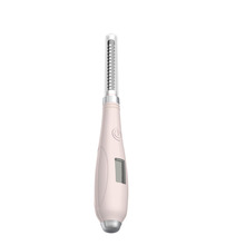 按摩款電動睫毛卷翹器離子電燙加熱睫毛夾卷翹持久定型燙睫毛器