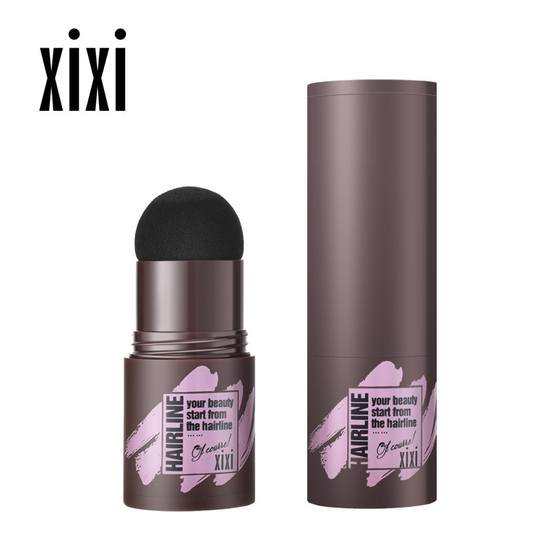 xixi Natural Touch Hairline Powder Fill Bald bun Line Powder Profile Shadow Nose Shadow Contouring and Restyling