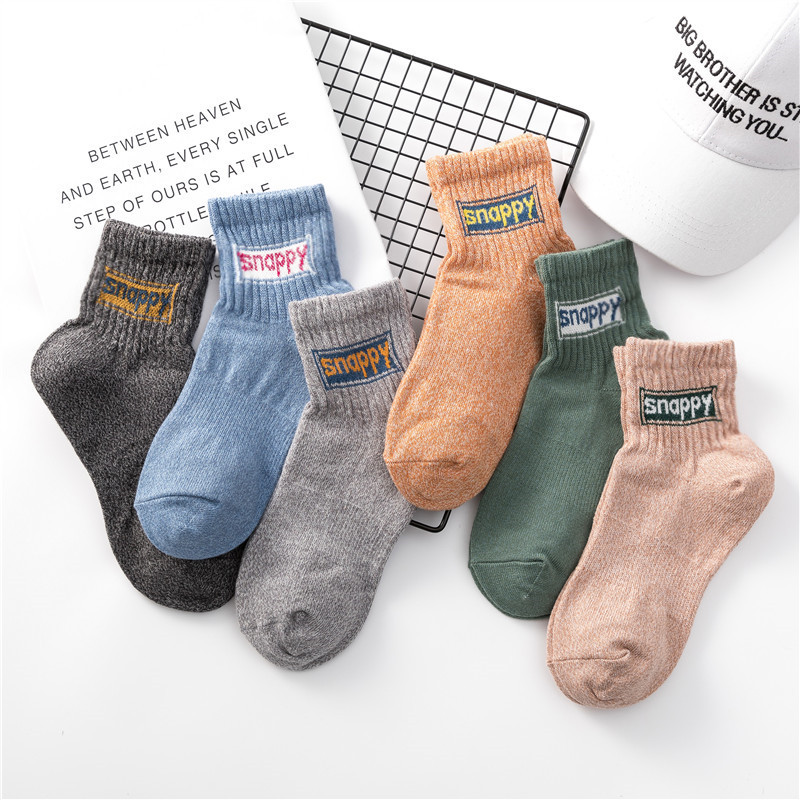 Cotton socks female spring new style col...