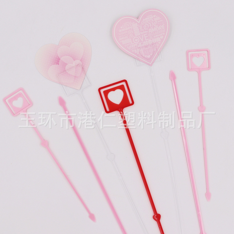 Flor amor material embalaje flores ramo cuadrado plástico tarjeta apertura