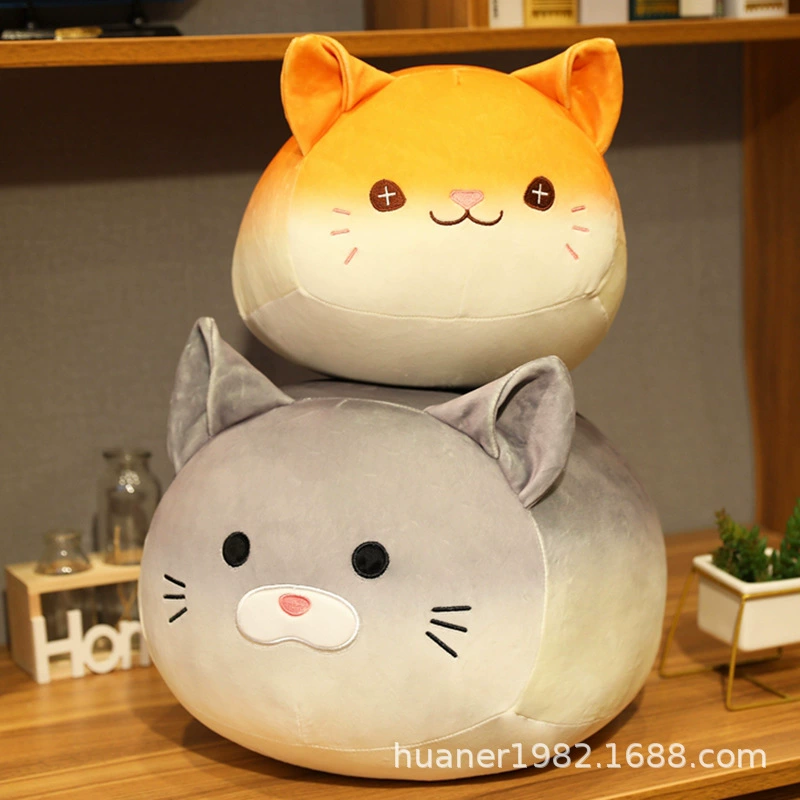 Плюшевая кукла, подушка для сна, игрушка, хлеб, кот