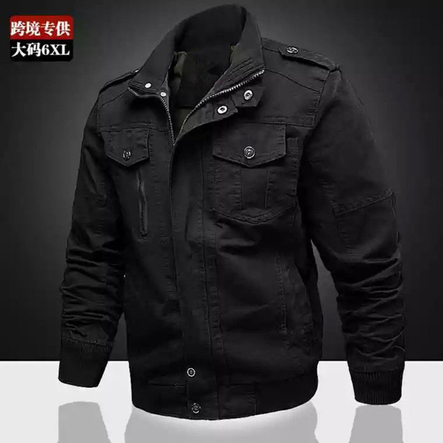 Men’s Plush Jacket New plus size European and American jacket