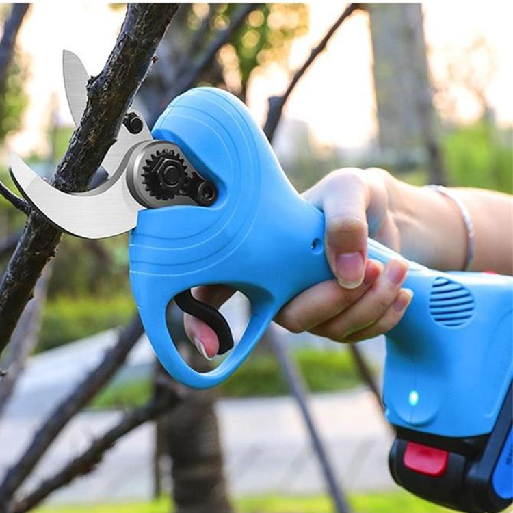 3公分无线锂电粗枝剪花艺园艺电动树枝剪刀园林绿化小型剪枝机