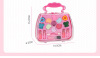 Children's makeup primer, handheld toy, cosmetic bag, set