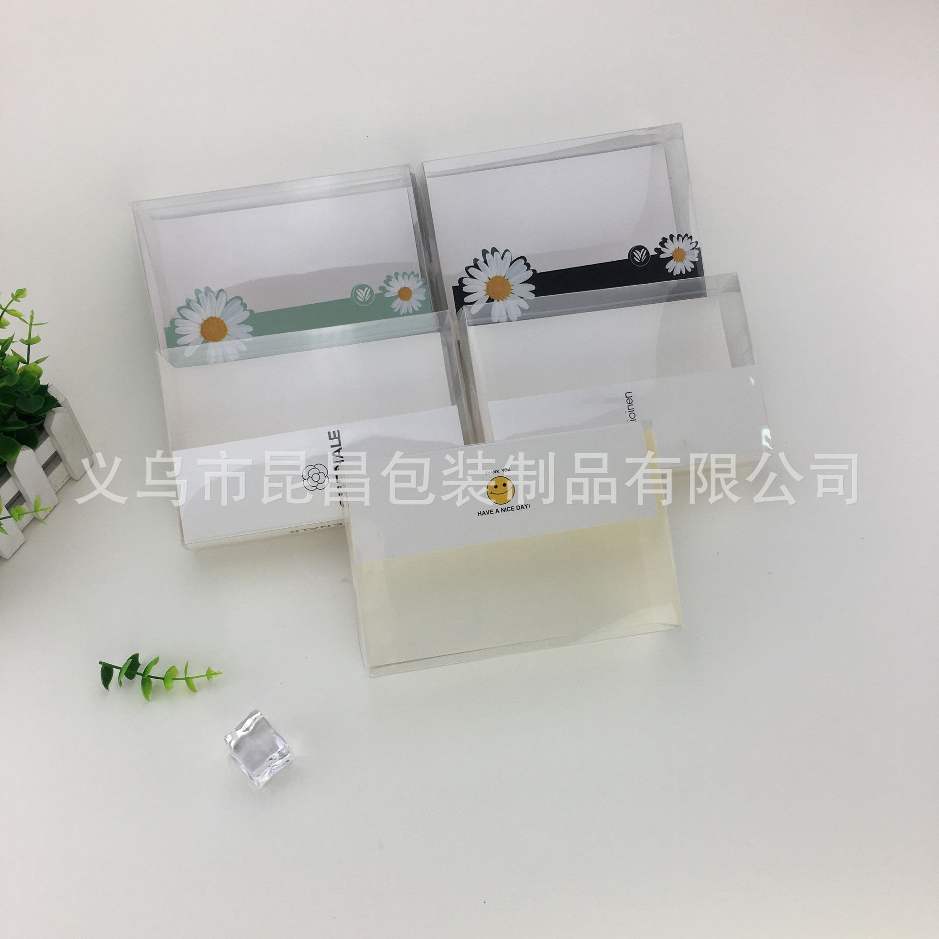 Spot Daisy PVC Lady Packing Box PVC Underwear packing Gift box transparent Socks Gift box Manufactor wholesale