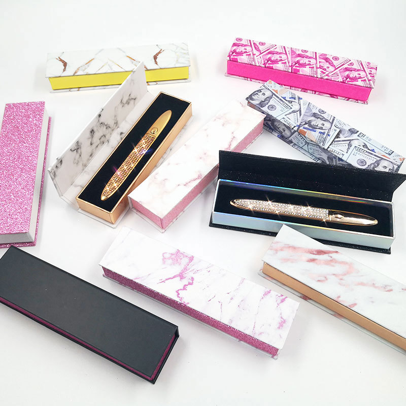 Self-adhesive Eyeliner Packing Box With Lining Flip Box display picture 4